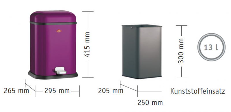 WESCO ウェスコ ブレッドビン パープル SINGLE BREADBOY Single Grandy - White – Wesco